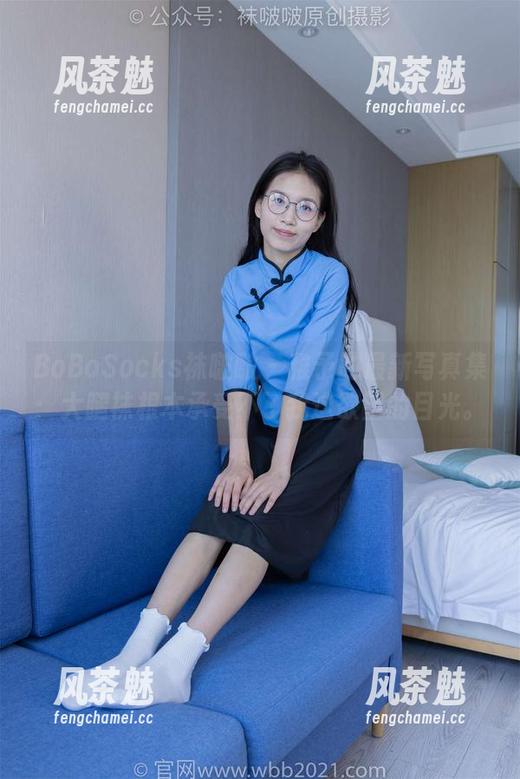 BoBoSocks袜啵啵-稚予 BoBoSocks袜啵啵 - 稚予的最新写真集:大腿袜根本承受不了我这欲望的目光。