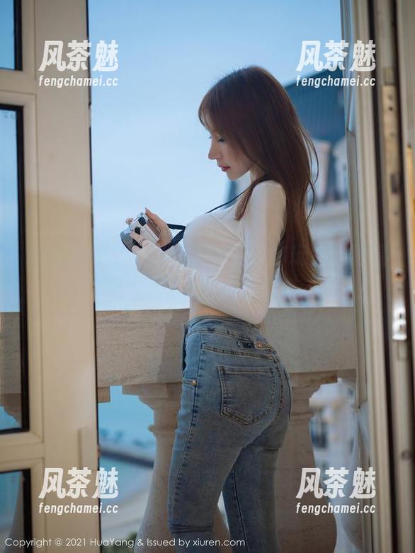 HuaYang花漾 - 余馨妍带你玩转红裙福利，图集看得我心痒痒～