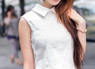 推女郎 - 全套图集:林萌萌的短裤穿搭,看似随意其实暗藏心机。