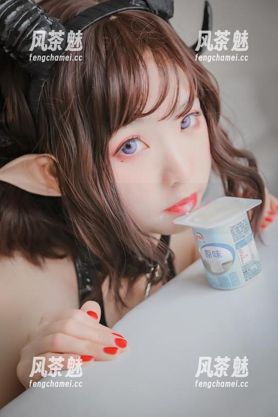 是青水 是青水的高清cos之旅:魅魔也需要科技加持嘛哈哈
