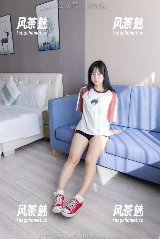 袜啵啵-小甜豆 袜啵啵 - 小甜豆的定制写真:我就是在想,谁设计了这双鞋和那双色丝袜?